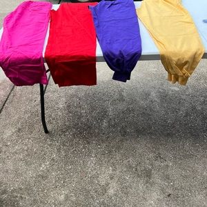Medical scrub uniform pants various colors